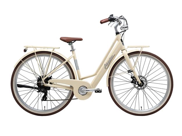 Picture of CICLI ADRIATICA E-RETRO LADY  CREAM